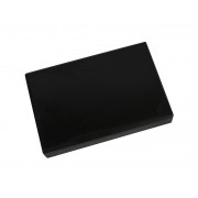 3" x 2" x 1/2" Gold Testing Black Stone